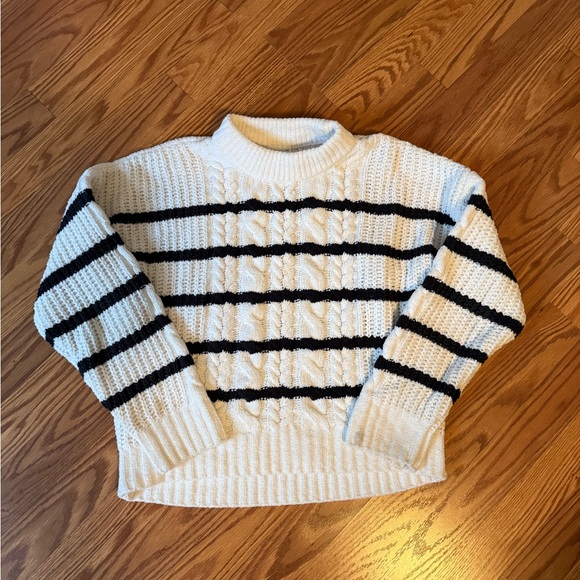 Abercrombie Kids Striped Knit Sweater - Picture 2 of 3